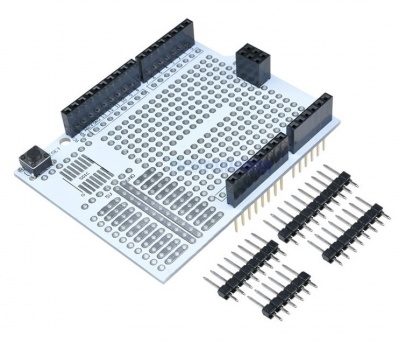 Макетная плата под пайку (Proto Shield) Uno