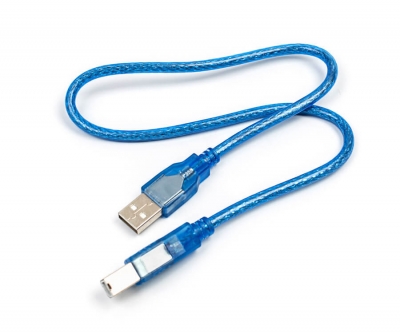 Кабель USB A - USB B, 30 см