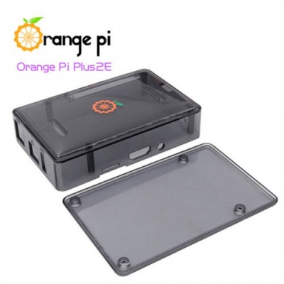 Защитный чехол для Orange Pi Plus 2E, черный, прозрачный