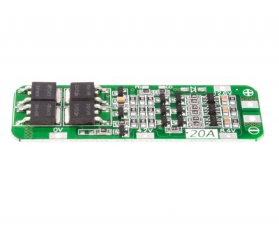 Модуль защиты li-ion аккумуляторов PCB BMS 3S 18650