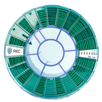 ABS пластик 2,85 REC зеленый 0,75 кг